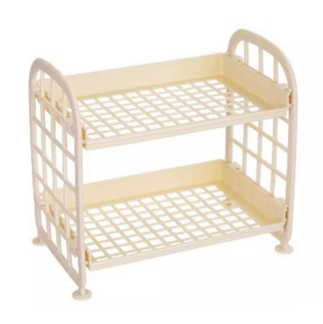 Double Layer Folding Desk Storage Rack, Dormitory Storage Shelf, Stationery Organizer, Double Layer Hollow Shelf, Plastic Cosmetics Desktop Finishing Shelf Double Layer Folding Desk Storage Rack, Dormitory Storage Shelf, Stationery Organizer, Double Layer Hollow Shelf, Plastic Cosmetics Desktop Finishing Shelf